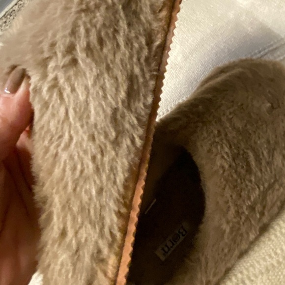 Born faux shearling fur clog Sz small 5/6 new - Picture 10 of 12